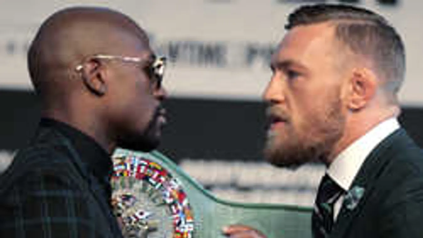 Az év bunyója, McGregor kiütést ígér Mayweathernek