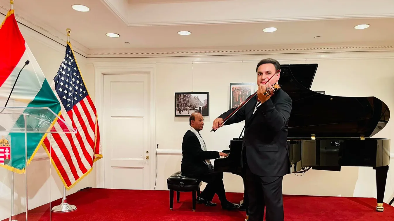 Így tisztelgett New Yorkban Mága Zoltán a forradalom hősei előtt