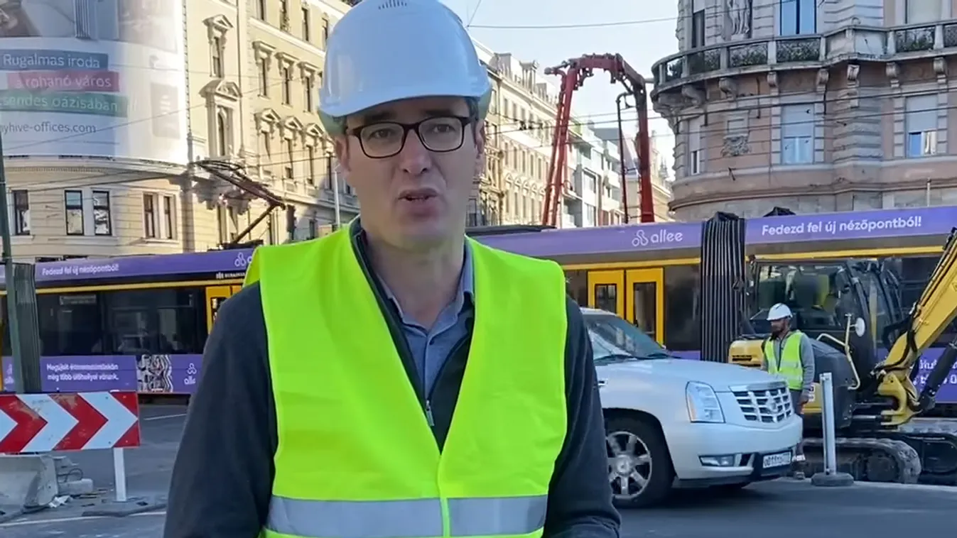 Káoszba fulladt a Blaha felújítása: Szétverve marad a buszmegálló