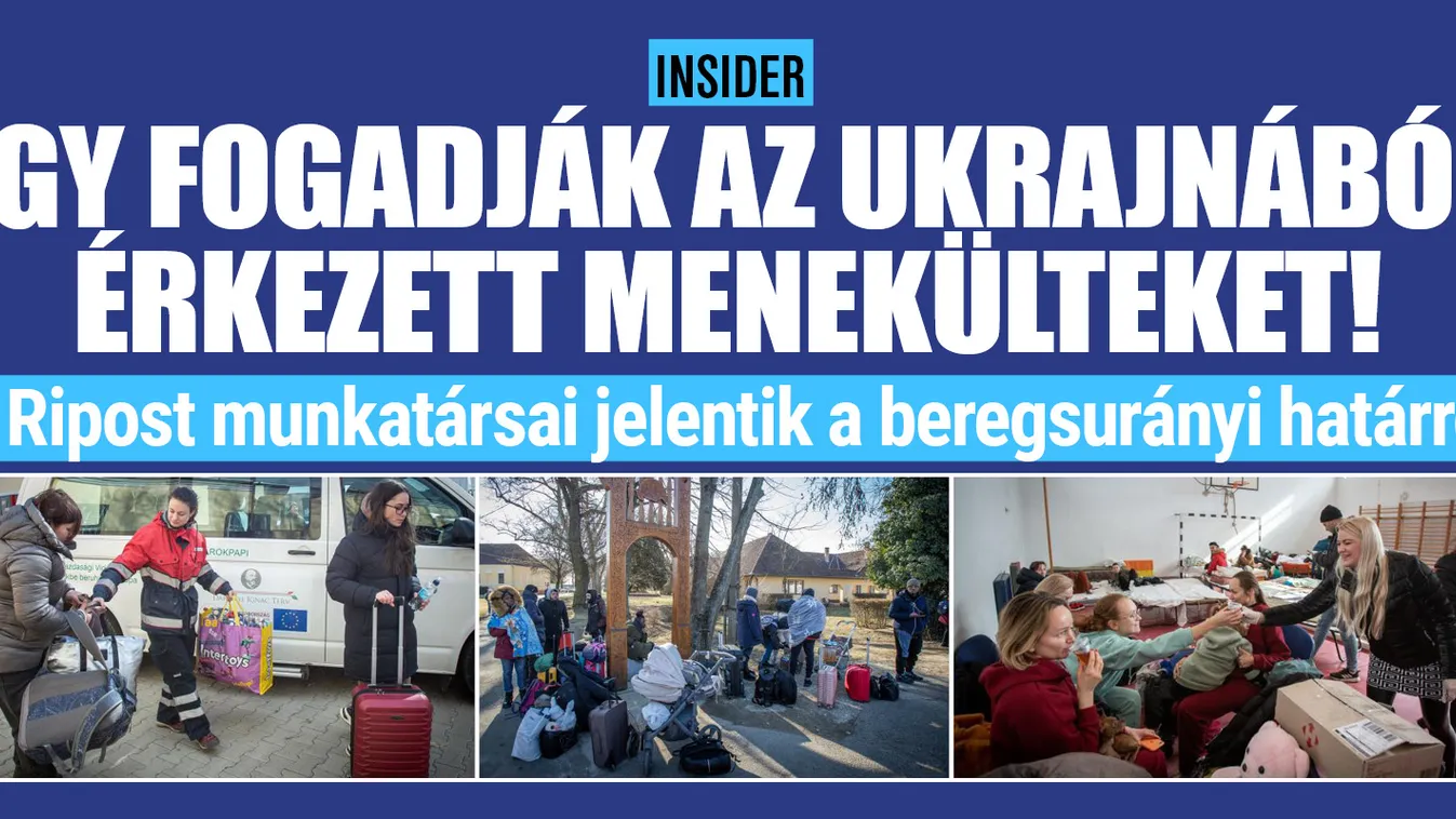 A Ripost munkatársai jelentik a beregsurányi határról