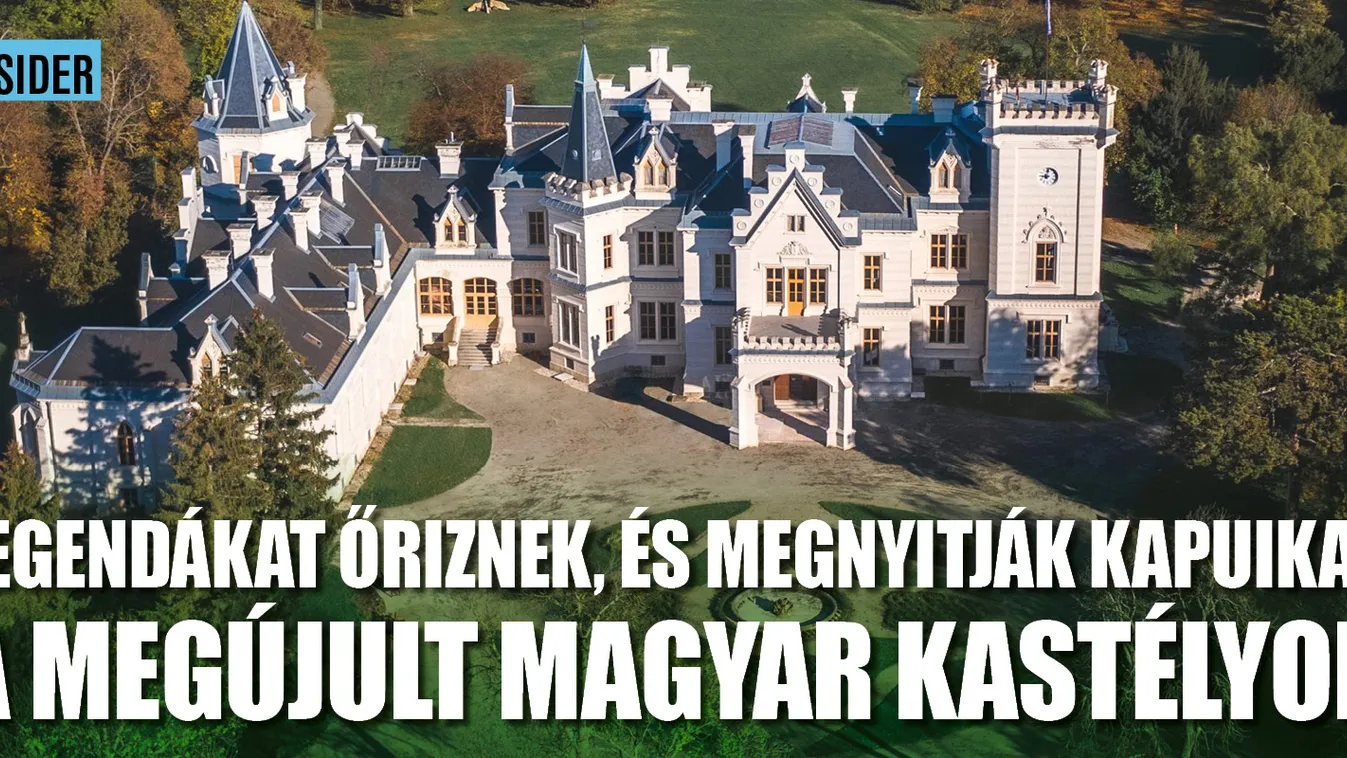 Sorra nyílnak a megújult magyar kastélyok