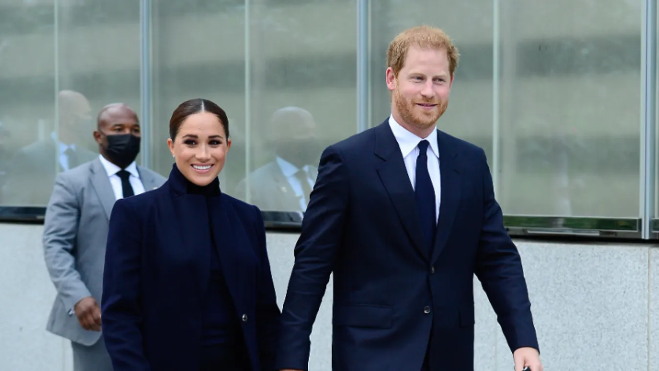 Meghan Markle and Prince Harry Tour One World Trade Center in New York City.
