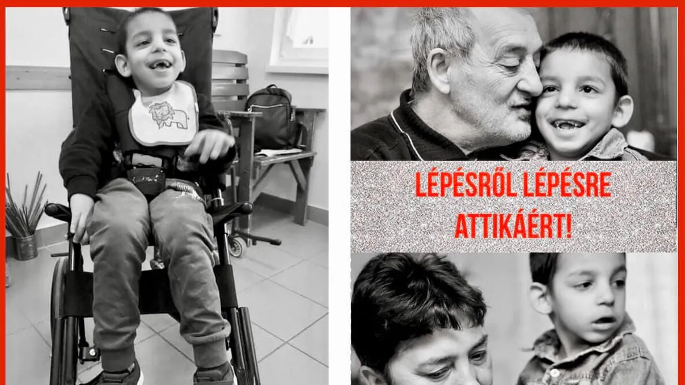 Valóra válhat a nagyszülők álma, hamarosan járni tanulhat az agyi bénulással küzdő Attika