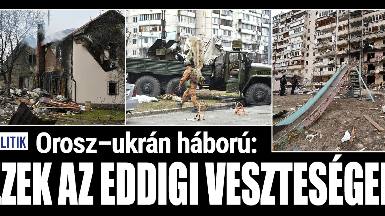 Ezek az eddigi veszteségek orosz és ukrán oldalon