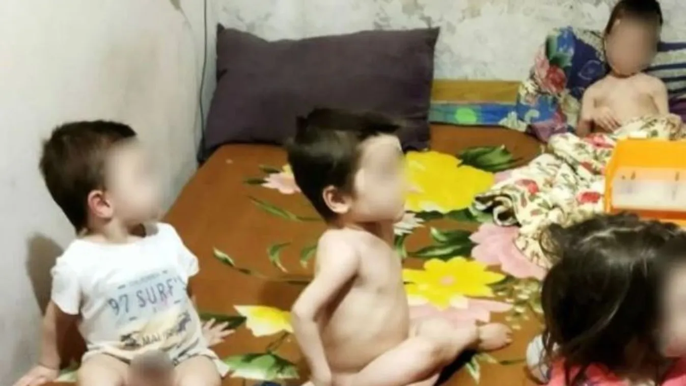 Elsírták magukat a rendőrök a 4 gyerek láttán