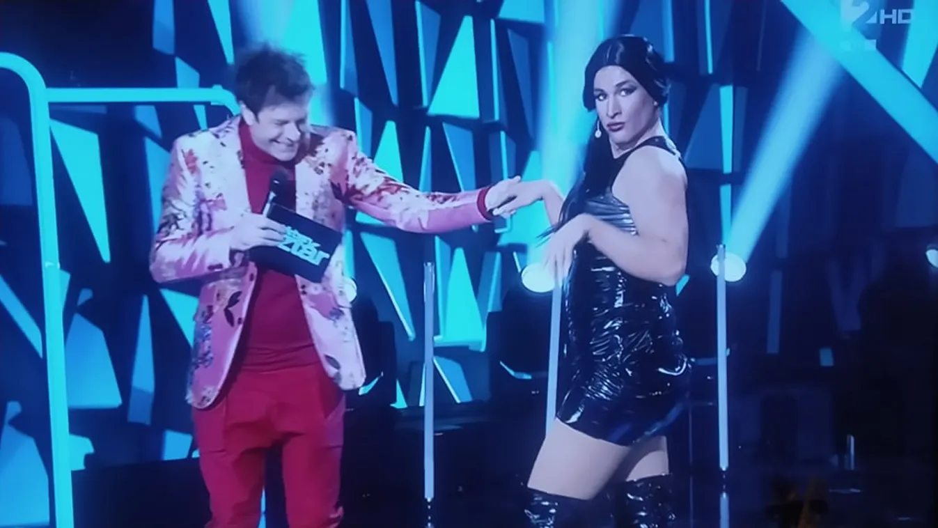 Latexben gyújtogatott a színpadon a TV2 sztárja
