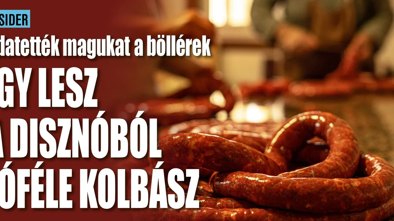 Farsangi disznóvágás: így készül a jóféle kolbász