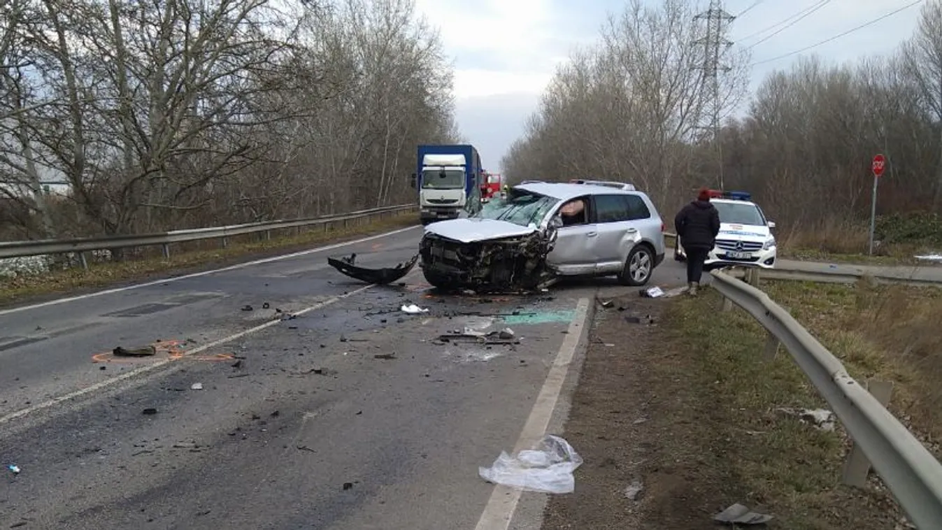 Itt vannak az első fotók a XXII. kerületi halálos balesetről