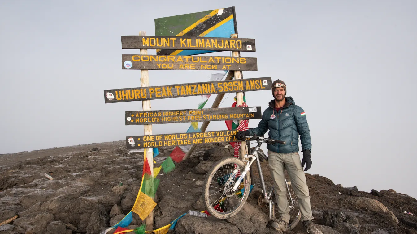 Új cél hajtja a Kilimandzsárót bringával meghódító magyar fiatalt