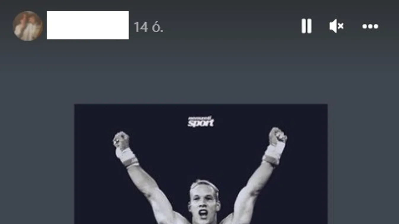 Kincső édesapja fotóját posztolta