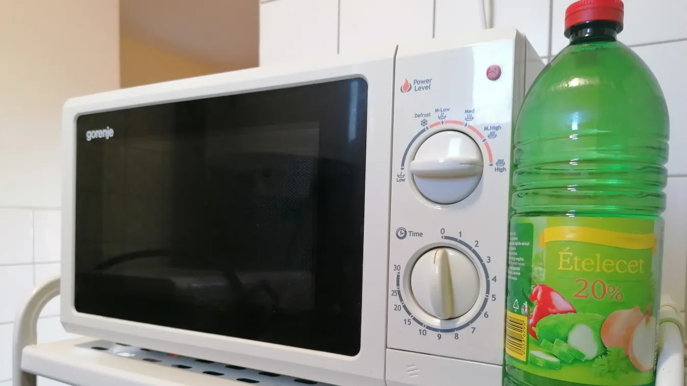 Tegyél ecetet a mikróba, fantasztikus, ami történni fog