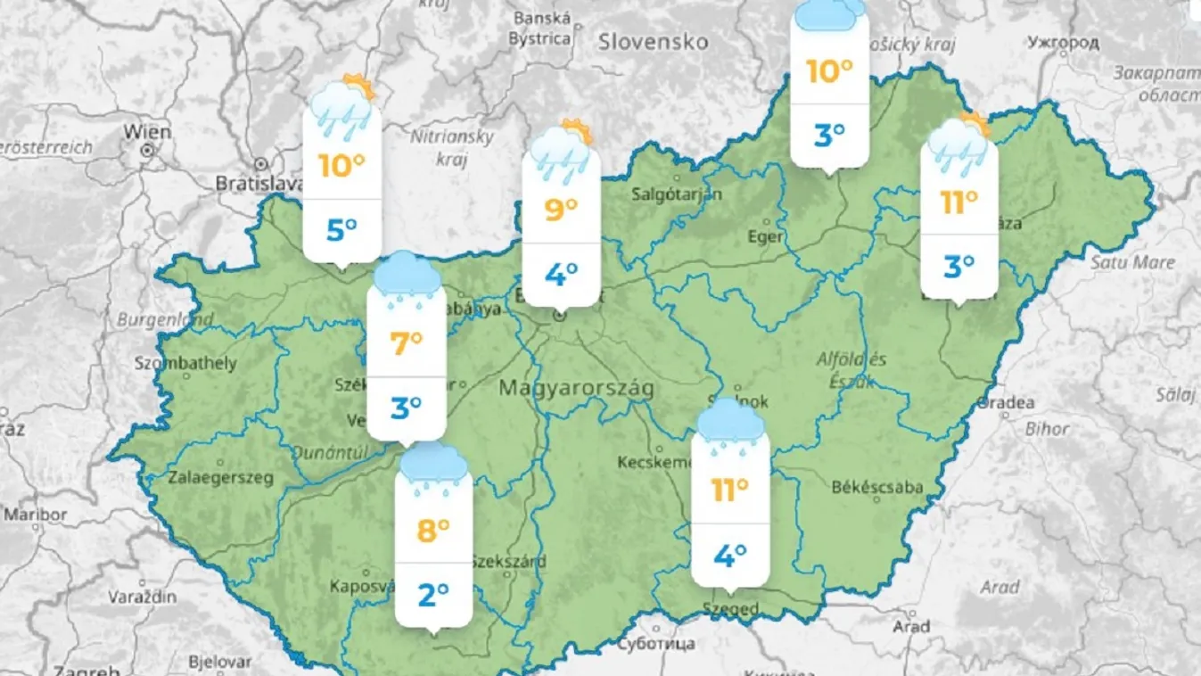 Hétvégi időjárás: Mutatjuk, mi várható