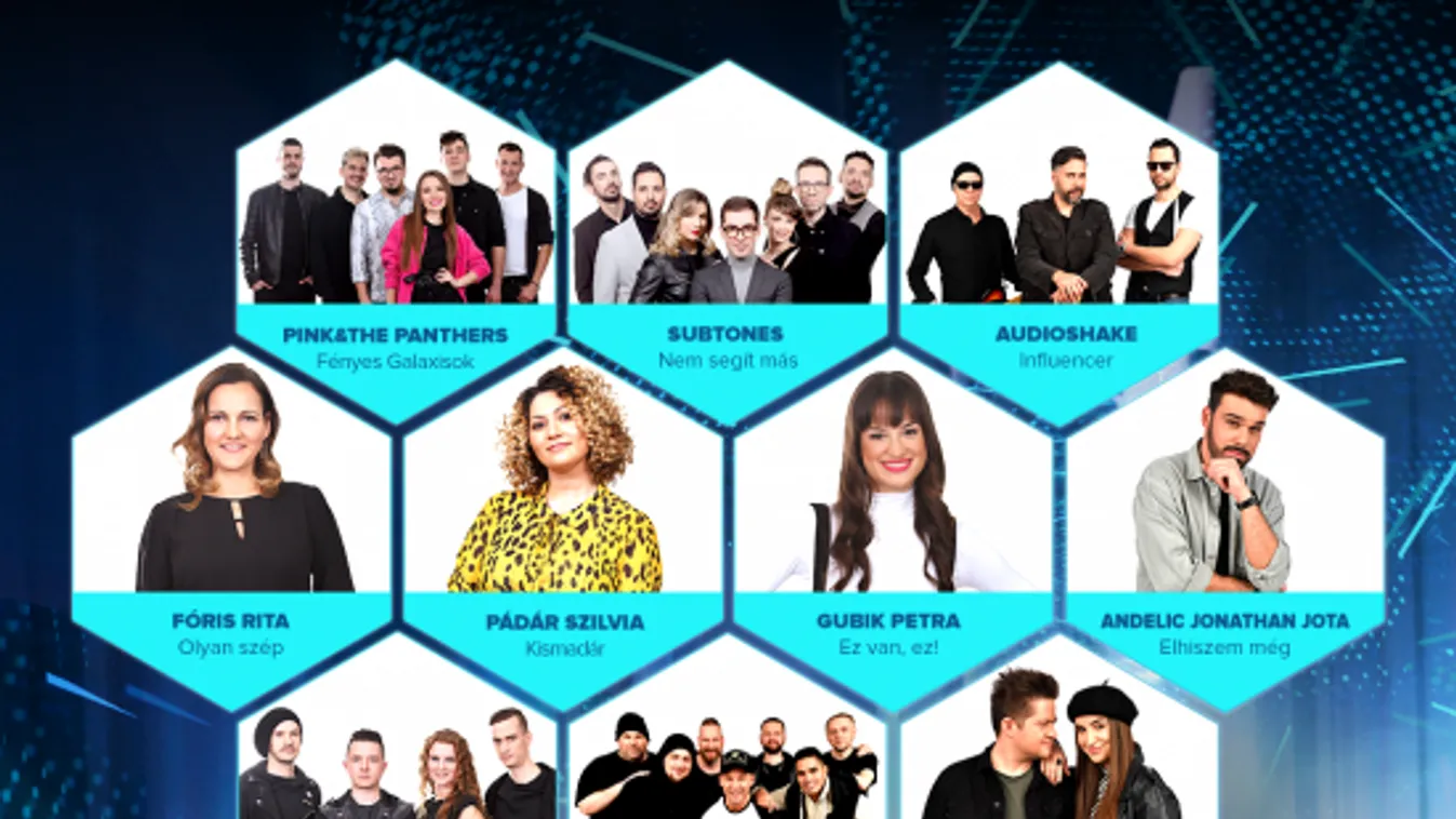 Tíz ígéretes produkcióval folytatódik A Dal 2022!