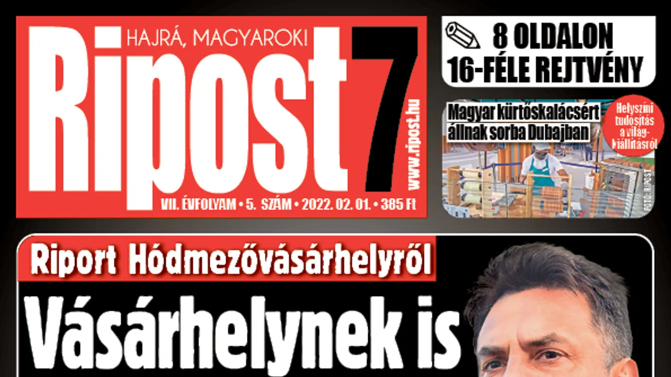 Megjelent a Ripost7 legújabb száma