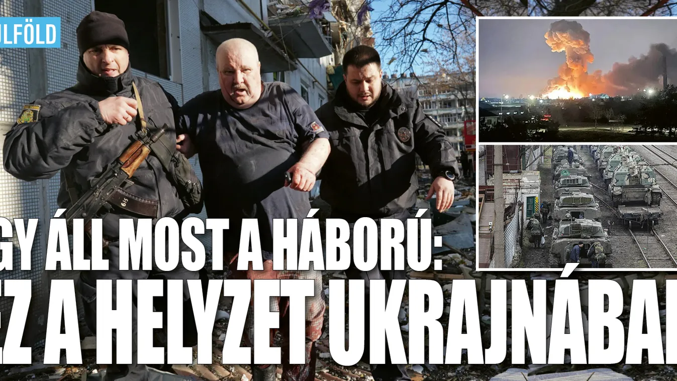 Így áll most a háború: ez a helyzet Ukrajnában