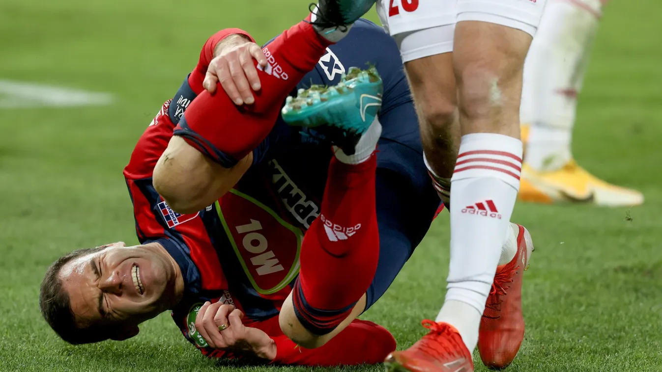 Percekig zokogott élő adásban magyar focista