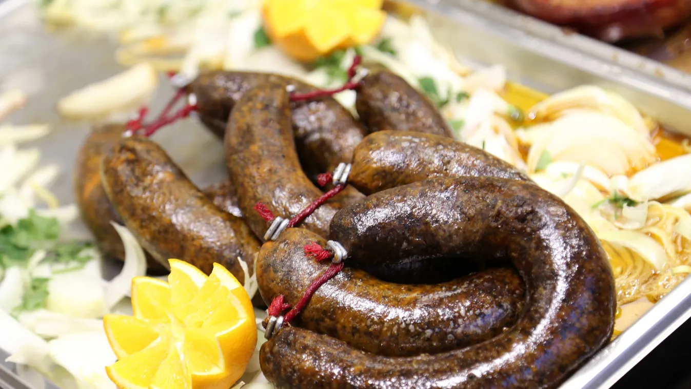 Closeup,Of,Traditional,Hungarian,Meat,Foodish,Name,Is,Hurka