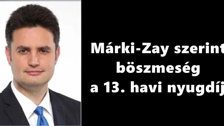 Márki-Zay szerint böszmeség a 13. havi nyugdíj