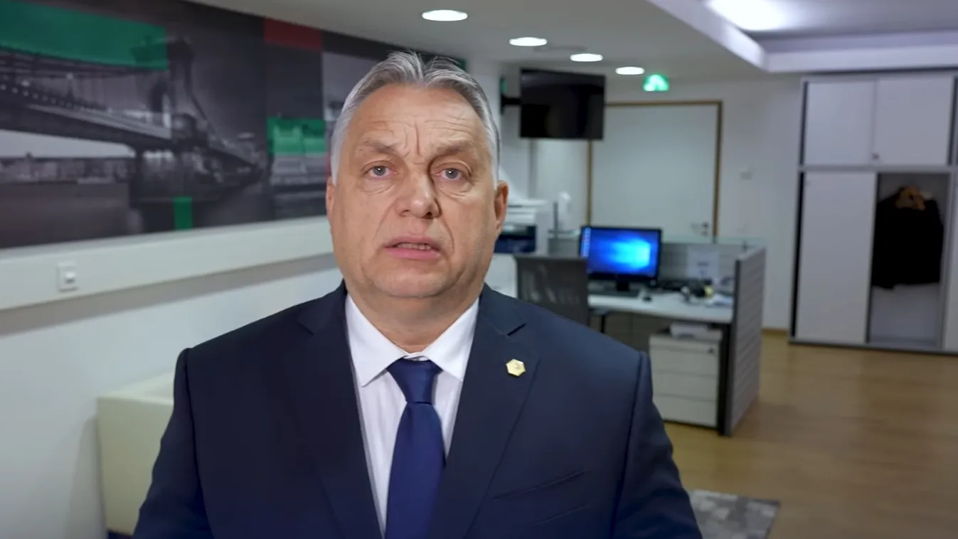Orbán Viktor: Nem fogjuk engedni, hogy Magyarországot bárki belesodorja ebbe a háborúba - Videó