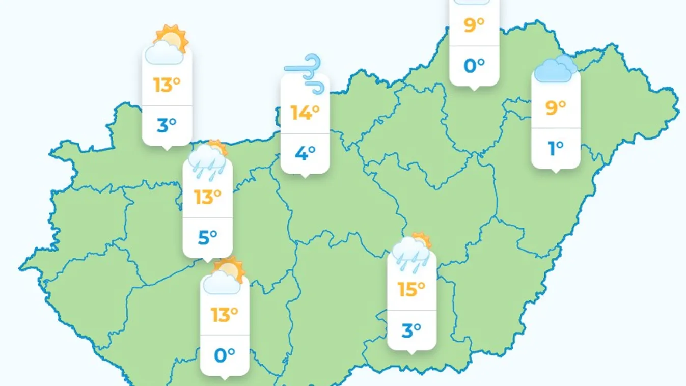 Olyan időjárás lesz a héten, hogy azt el se hisszük