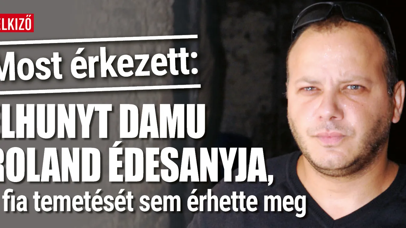 Elhunyt Damu Roland édesanyja