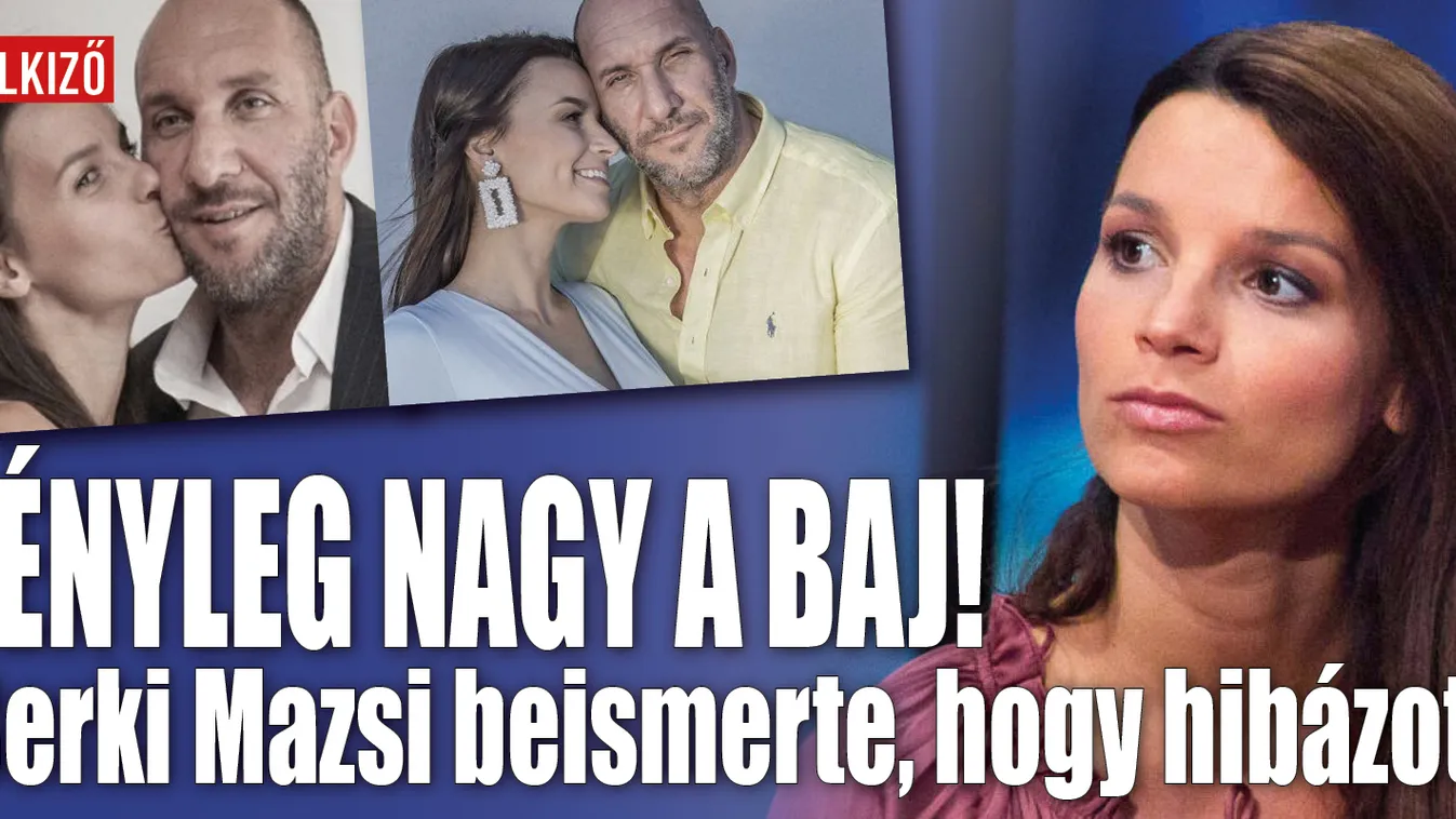 Meglepő sorokkal üzent Berki Mazsi a férjének