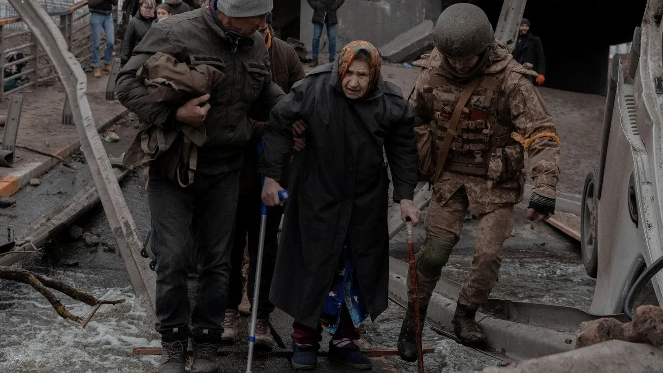 Humanitárius blokád alatt áll Mariupol Ukrajnában