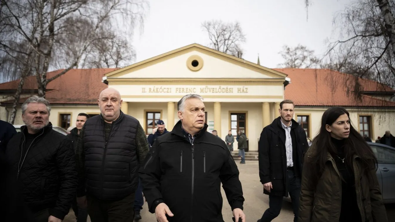 Orbán Viktor miniszterelnök Beregsurányba látogatott