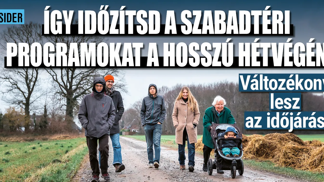 Így időzítsd a szabadtéri programokat a hosszú hétvégén