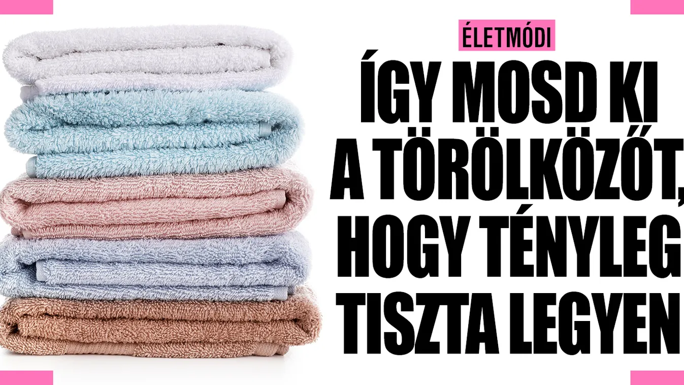 Így mosd ki a törölközőt