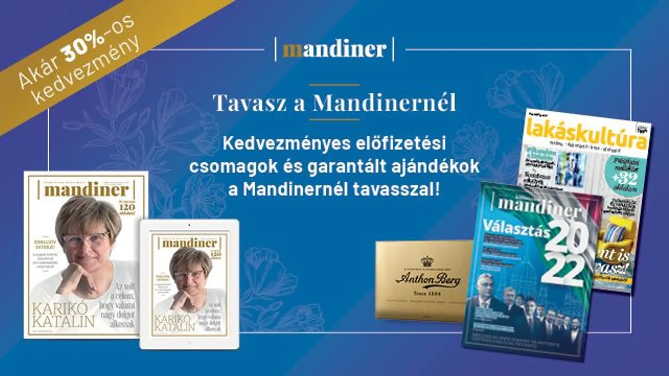 Kedvezmények és ajándékok a Mandinernél