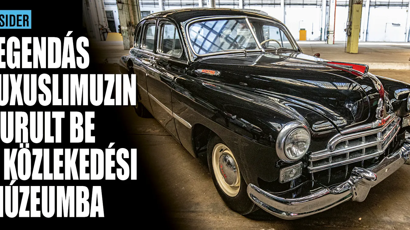 Legendás luxuslimuzin gurult be a Közlekedési Múzeumba
