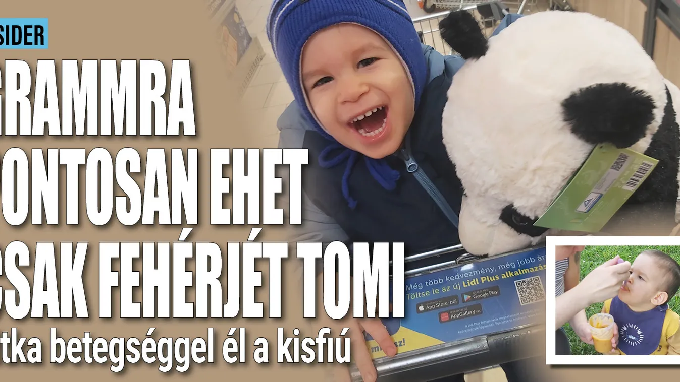 Grammra pontosan ehet csak fehérjét a beteg Tomi
