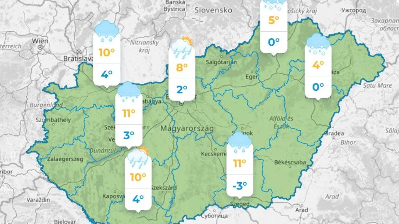 Mutatjuk, milyen időjárás lesz még a héten