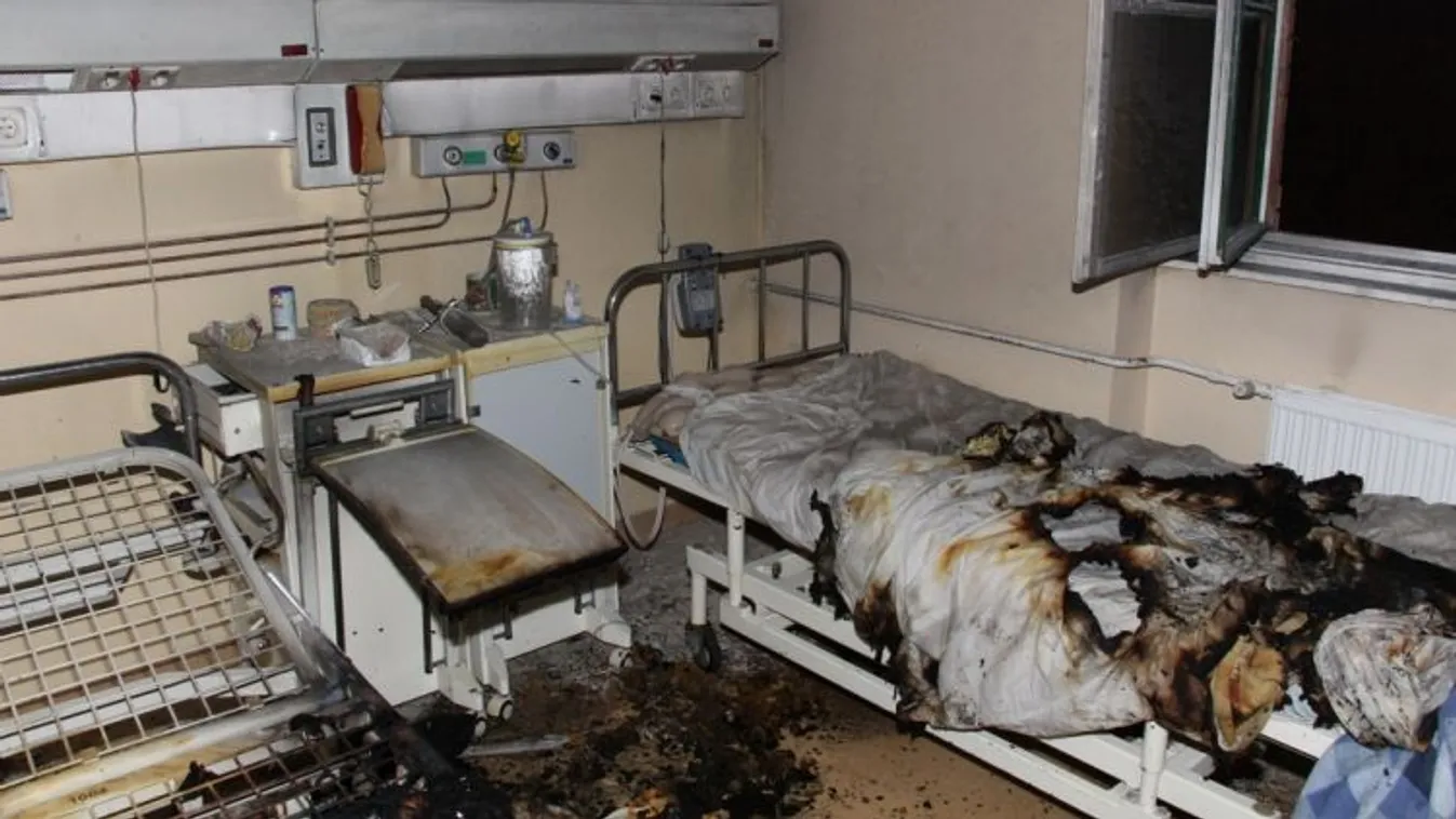 Újabb részletek és sokkoló fotó a budapesti kórháztűzrő