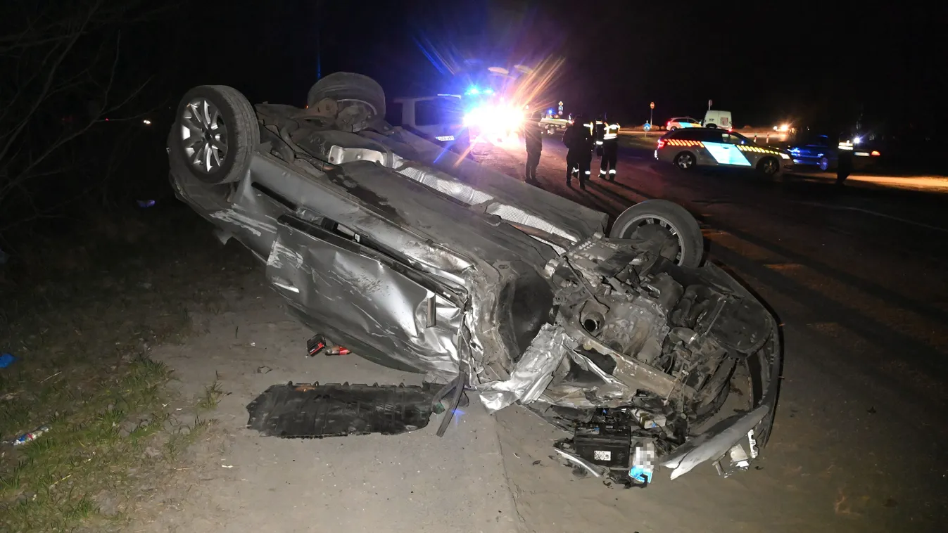 Szörnyű fotók a Taksony térségében történt balesetről