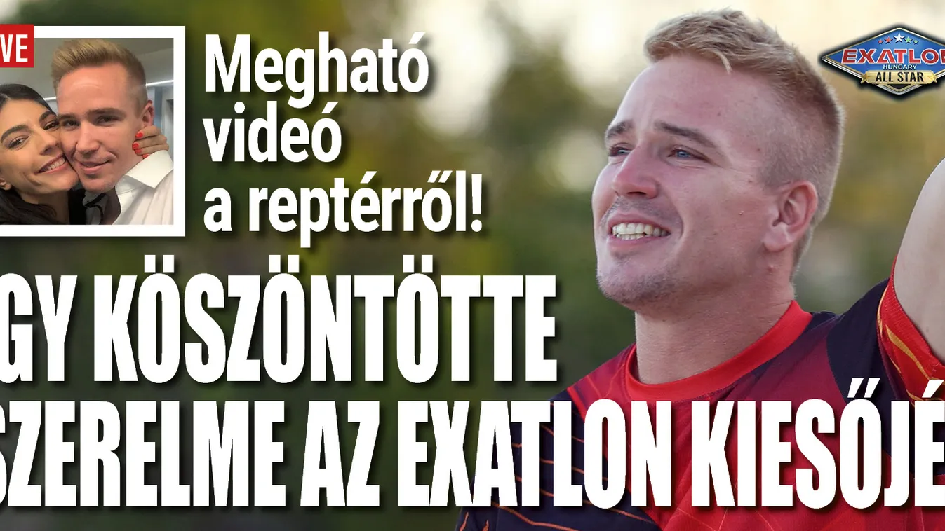 Megható: így köszöntötte szerelme az Exatlon kiesőjét