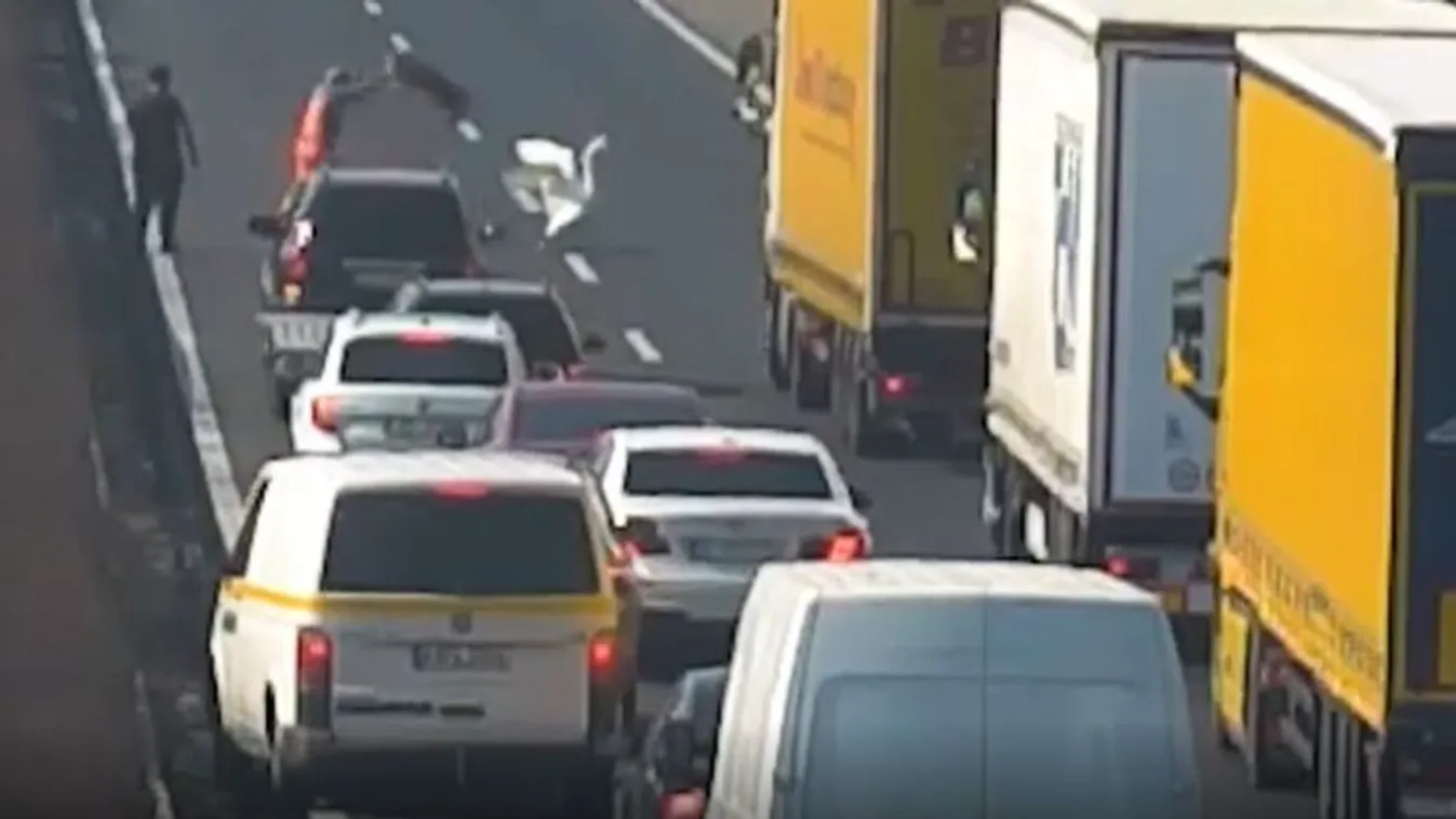 Olyan dolgok játszódtak le az M1-esen, mint még soha