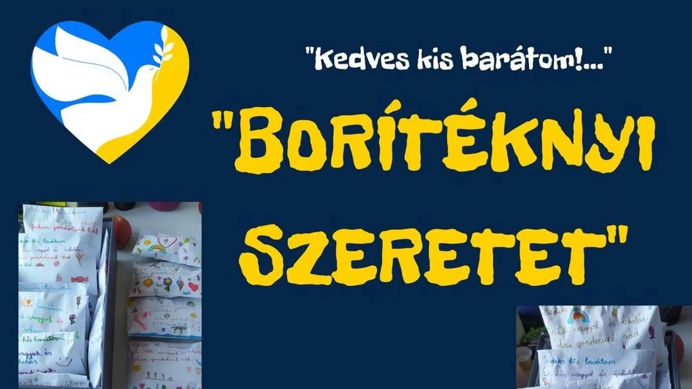Borítéknyi szeretet – így lepik  meg az ukrán gyerekeket a magyarok
