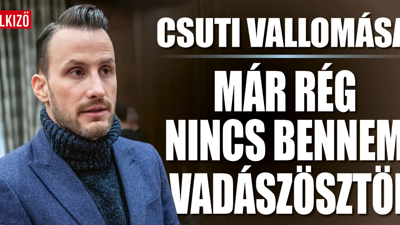 Csuti vallomása: Már rég nincs bennem vadászösztön