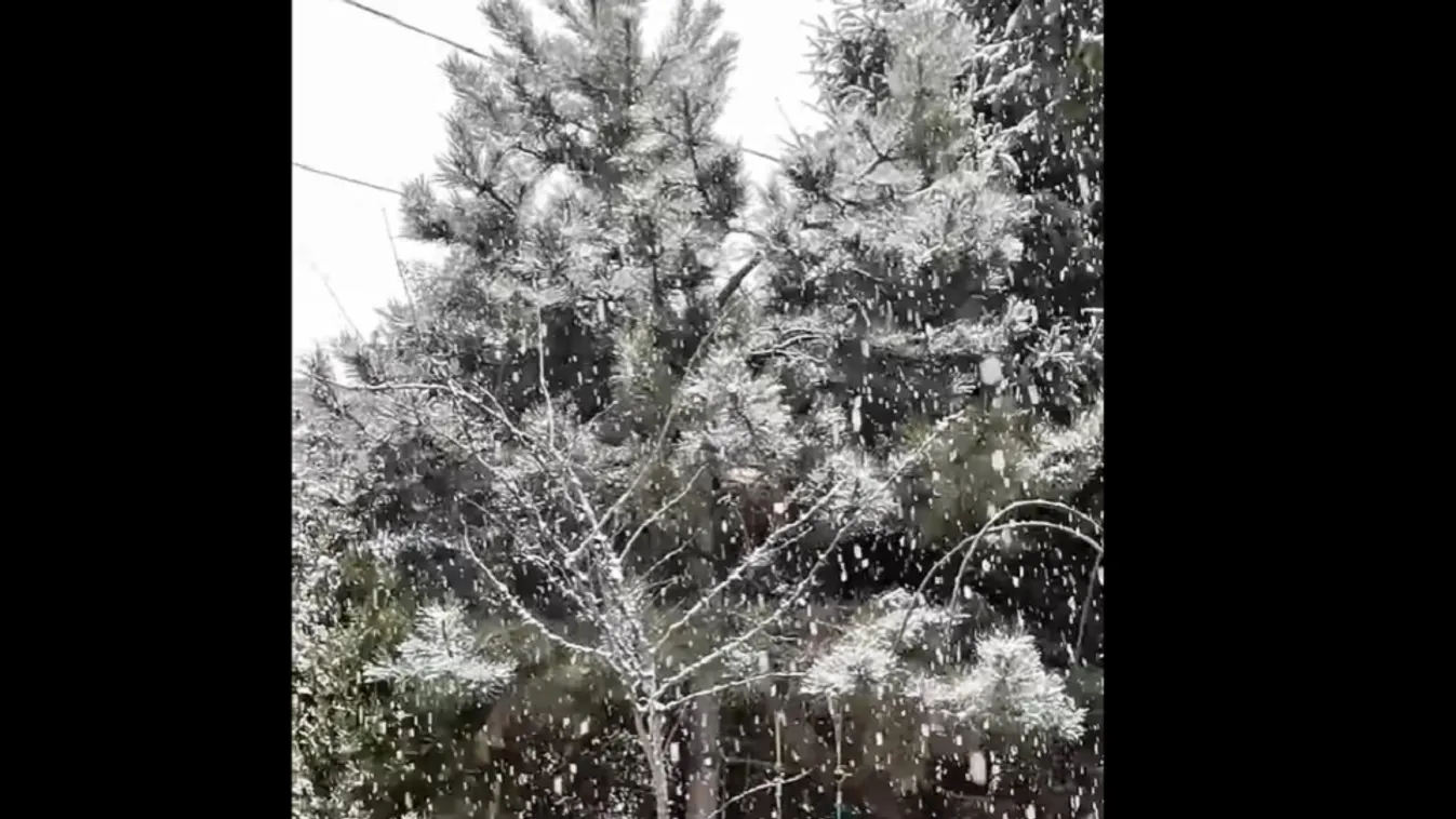Fehérbe borult a táj az ország egyes részein - Fotók