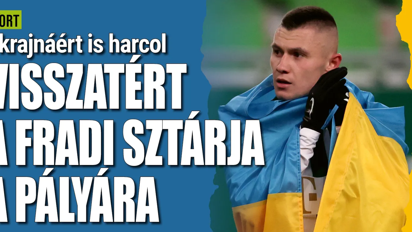 Vastapssal éltette a Fradi-tábor az ukrán játékosát