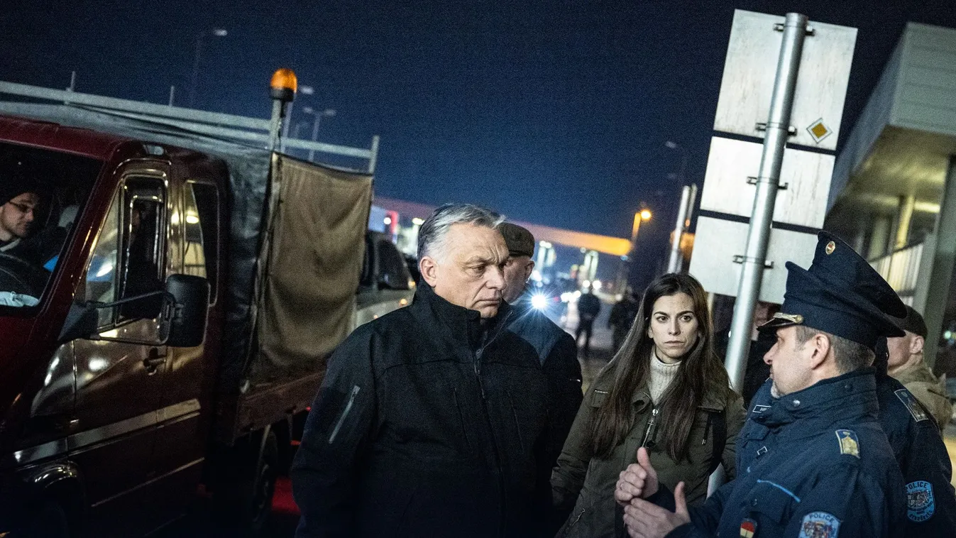 Orbán Viktor  már 24 órája a határon van