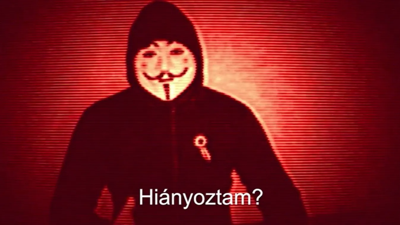 Anonymus ismét üzent: "Izgalmas napok elé nézünk"
