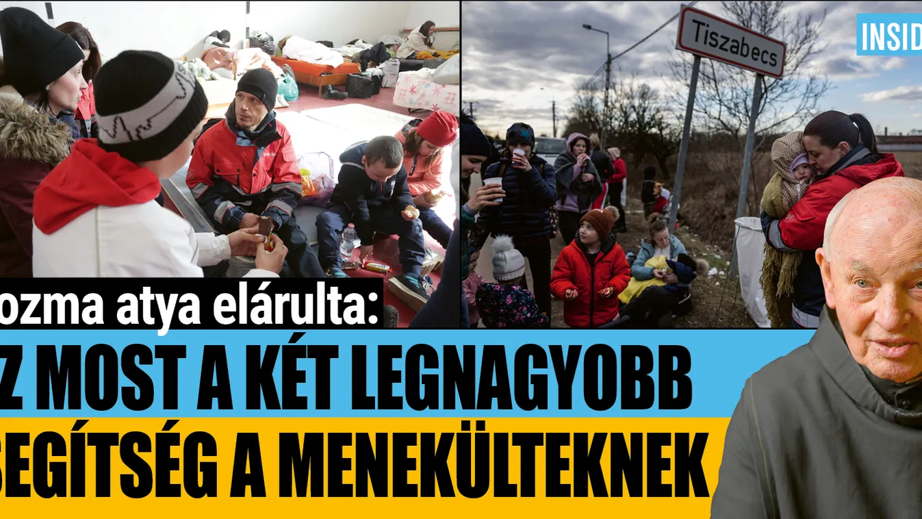 Kozma atya: ez a 2 legnagyobb segítség a menekülteknek
