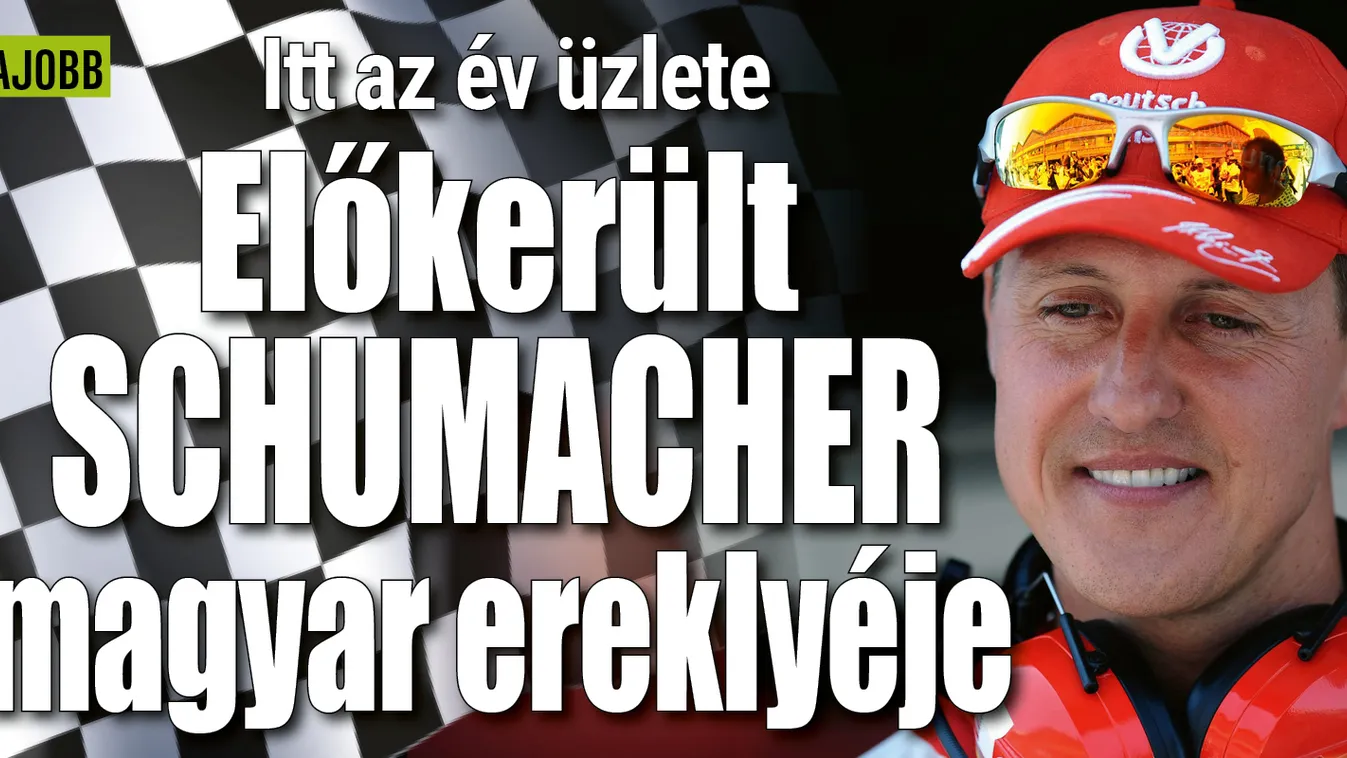 Előkerült Schumacher legnagyobb magyar emléke