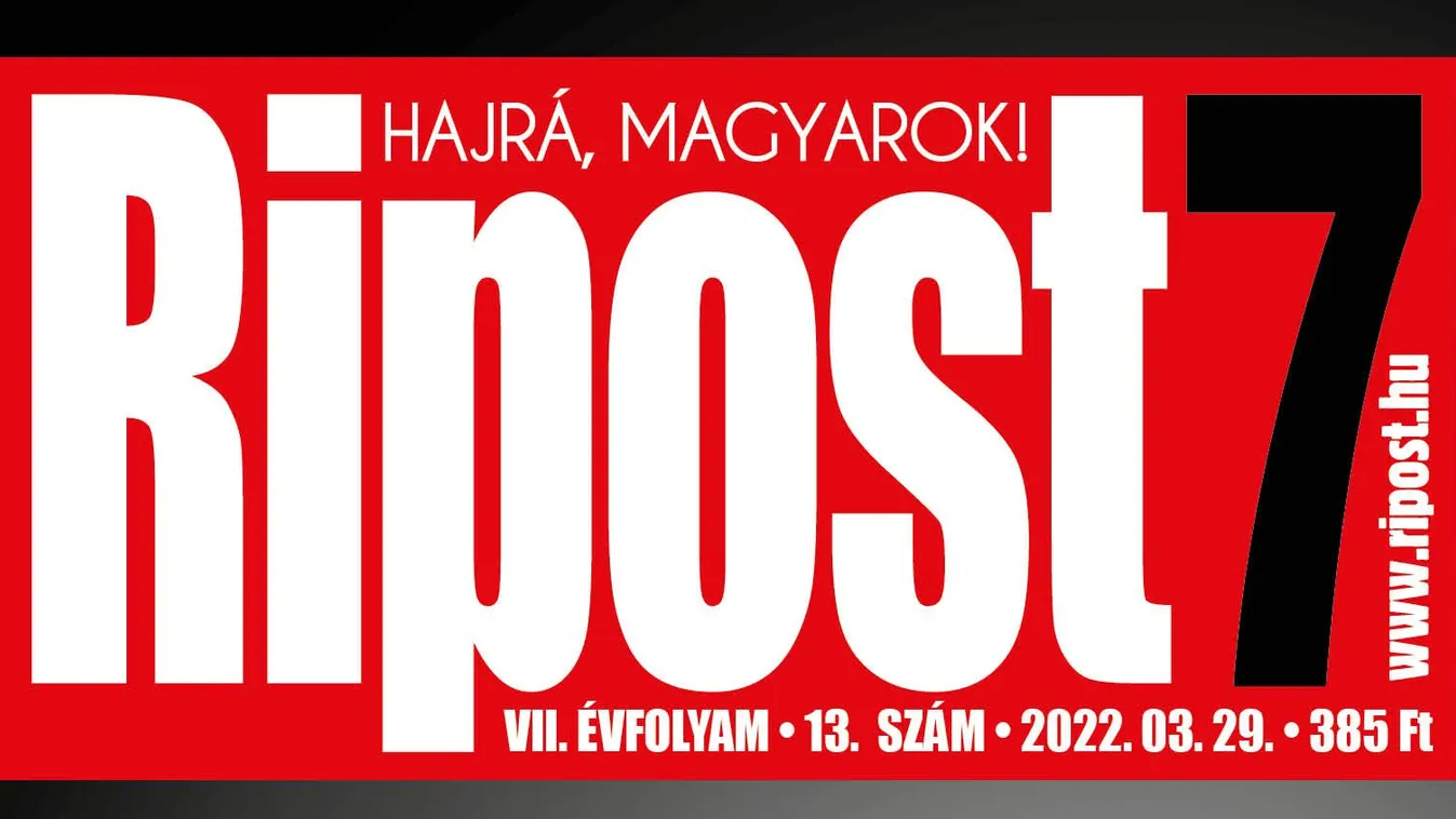 Megjelent a Ripost7 legújabb száma