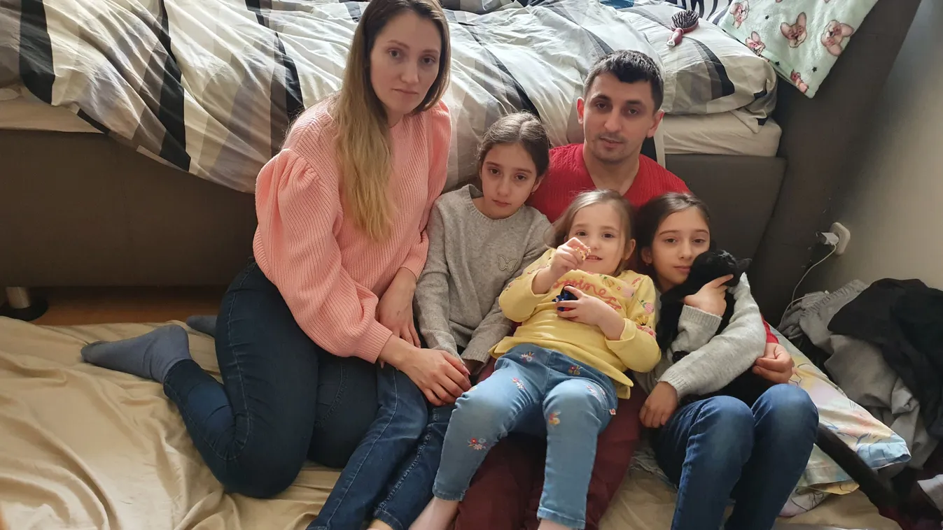 „Kezem-lábam remegett” – így hozta át ukrán férjét a határon a 3 gyerekes anyuka
