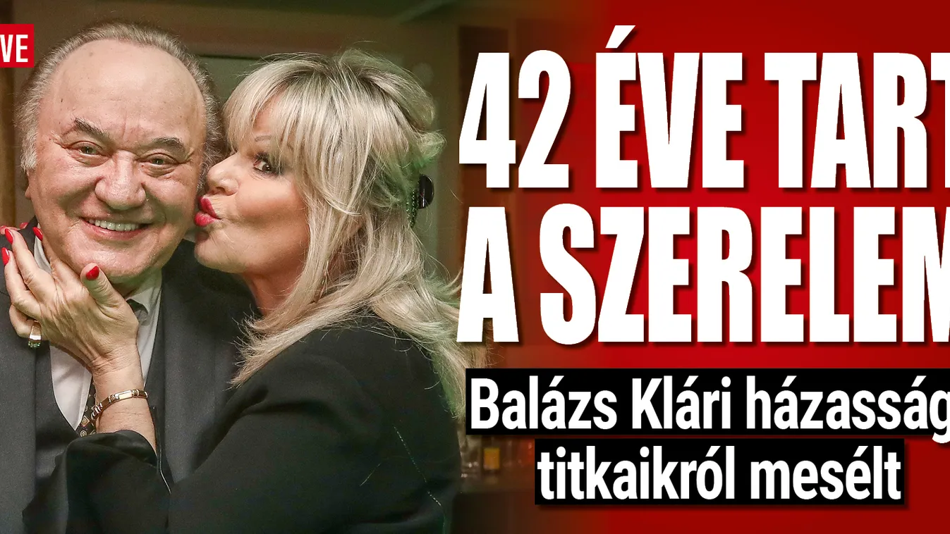 Korda Györgyék elárulták a hosszú házasság titkát