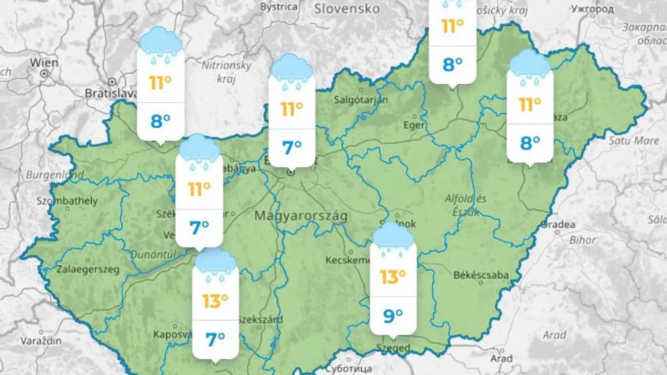 Borzasztó lesz az időjárás a hét második felében